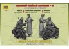 Zvesda German WW2 R12 Motorcyle 2 Figures