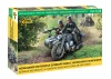 Zuendapp K800 motorcycle with sidecar