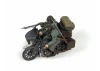 Zuendapp K800 motorcycle with sidecar