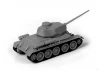 Zvesda 1/72 T-34/85 Soviet Med Tank WWII