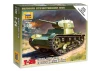 Zvezda 1:100 Soviet Light Tank Snap Kit
