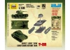 Zvezda 1:100 Soviet Light Tank Snap Kit