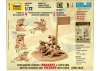 Zvesda British Machine Gun With Crew WWII