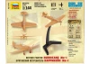 Zvesda 1:144 British Fighter Hurricane Mk1