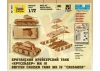 Zvesda 1:100 British Tank Crusader IV