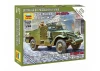 Zvesda Soviet M-3 Scout Car With Machine