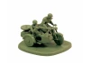 Zvezda Soviet M-72 Sidecar Motorcyle W/Car