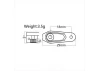 Power HD Aluminium Servo Horn 18mm height 11mm 25th