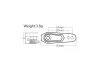 Power HD Aluminium Servo Horn 20-24mm - 25T Futaba Fitment