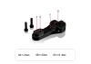 Power HD Black Aluminium Super Strong Servo Horn - 25T Futaba Fitment