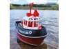 Henglong 1:72 Mini Tugboat - Black