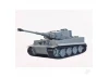 Henglong 1:24 Tiger 1 with Infrared Battle System - Grey