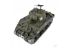 Henglong 1:16 U.S. Medium Tank M4A3 Sherman with Infrared Battle System (2.4Ghz Shooter Smoke Sound Metal Gearbox Metal Tracks / Sprocket / Idler)