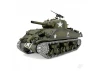 Henglong 1:16 U.S. Medium Tank M4A3 Sherman with Infrared Battle System (2.4Ghz Shooter Smoke Sound Metal Gearbox Metal Tracks / Sprocket / Idler)