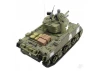 Henglong 1:16 U.S. Medium Tank M4A3 Sherman with Infrared Battle System (2.4GHz  Shooter  Smoke  Sound  Metal Gearbox )