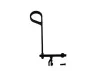 X5B-Fuel Tank Lid Opener (Black)