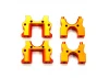 Hobao Hyper SS/Cage/GTB CNC Centre Diff Mount (2 Parts)