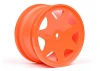 Ultra 7 Wheels Orange 35mm (2Pcs)