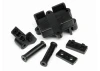 #HBC8136 - Steering Servo Mounts & Transponder Support
