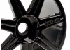 HPI 7 Spoke Black Chrome Trophy Truggy Wheel - 17mm Hex - 1 Pair