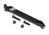 Aluminium. Front Chassis Anti Bending Rod Trophy Series (Black) (Replaces 101148)
