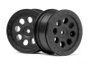 HPI ST-8 Wheel Black (0mm Offset/2Pcs)