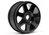 HPI V7 1:8 Buggy Wheel (42x83mm) - Black - 1 Pair ** CLEARANCE **