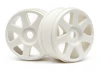 HPI V7 1:8 Buggy Wheel (42x83mm) - White - 1 Pair