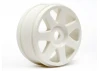 HPI V7 1:8 Buggy Wheel (42x83mm) - White - 1 Pair
