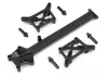 HPI Mini Recon Shock Tower/Body Post/Top Deck Set (MV21012)