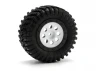HPI MK.8 V2 Wheels - White (4.5mm Offset / 2pcs)