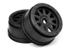HPI Tr-10 Glue-Lock Wheel Black (120X60mm/2Pcs)
