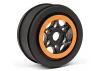 HPI Apache AH-64 Wheels - Black/Orange (42x83mm/2pcs)