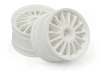 HPI WR8 White Tarmac Wheels (2) - 57 x 35mm