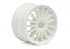 HPI WR8 White Tarmac Wheels (2) - 57 x 35mm