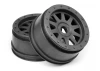 HPI Tr-10 Glue-Lock Wheel Gunmetal (120X60mm/2Pcs)