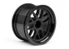 HPI Bbs Spoke Wheel 48X31mm Black (9mm Offset/2Pcs)