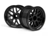 HPI Bbs Spoke Wheel 48X31mm Black (9mm Offset/2Pcs)