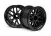 HPI BBS Spoke Wheel 48X31mm Black (9mm Offset/2Pcs)