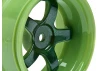 HPI Work Meister S1 Wheels - Green - 6mm Offset - 1 Pair