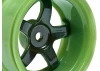 HPI Work Meister S1 Wheels - Green - 9mm Offset - 1 Pair