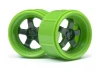 HPI Work Meister S1 Wheel 17mm Green (4Pcs)