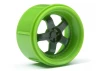 HPI Work Meister S1 Wheel 17mm Green (4Pcs)