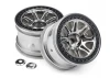 HPI Split 8 2.2 Truck Wheels - Chrome - 1 Pair