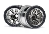 HPI Split 8 2.2 Truck Wheels - Chrome - 1 Pair