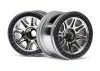 HPI Split 8 2.2 Truck Wheels - Chrome - 1 Pair