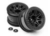 HPI Split 8 2.2 Truck Wheels - Black - 1 Pair