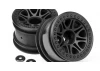 HPI Split 8 2.2 Truck Wheels - Black - 1 Pair