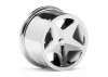 HPI Baja Q32 Super Star Wheel Set - Chrome - 4 Pack