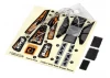 HPI Baja Q32 Buggy Bodyshell and Wing Set (Clear / Unpainted)